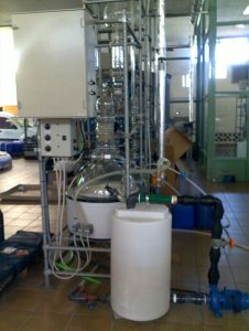 Sistema de vacío y cuadro para planta piloto